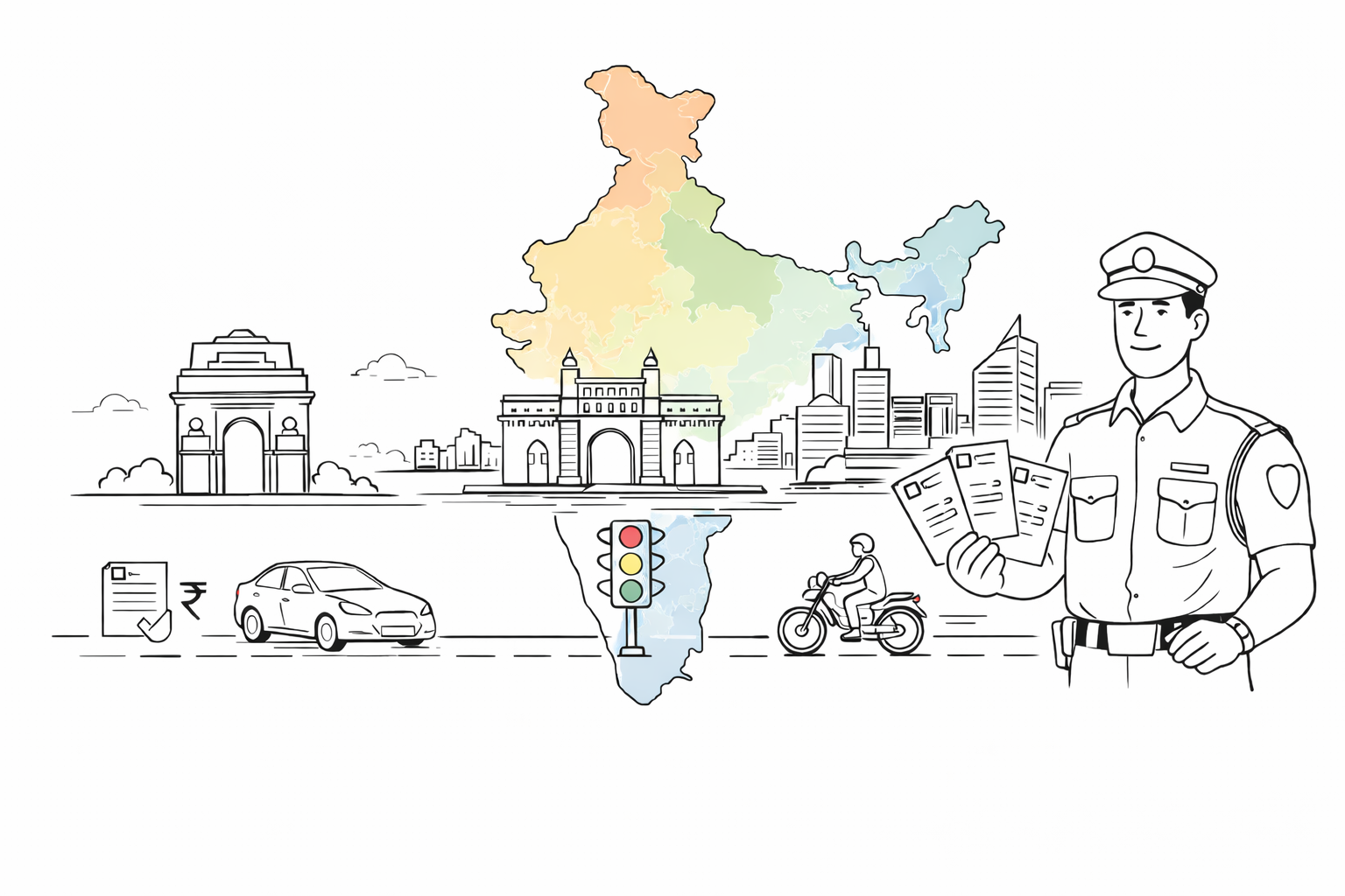 Delhi, Mumbai, Bangalore: State-Wise Traffic Challan Rates You Must Know Lawyered